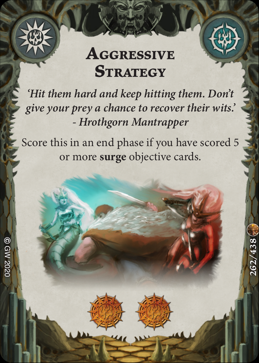 Aggressive Strategy card image - hover