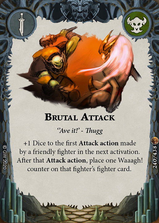 Brutal Attack card image - hover