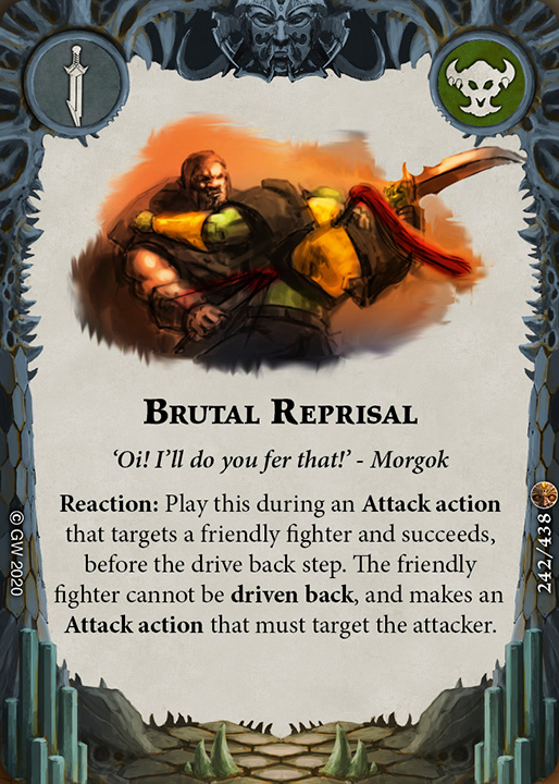 Brutal Reprisal card image - hover
