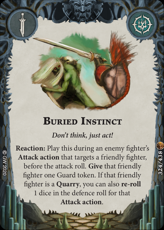 Buried Instinct card image - hover