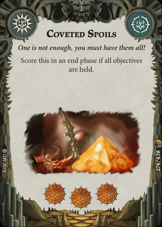 Coveted Spoils card image - hover