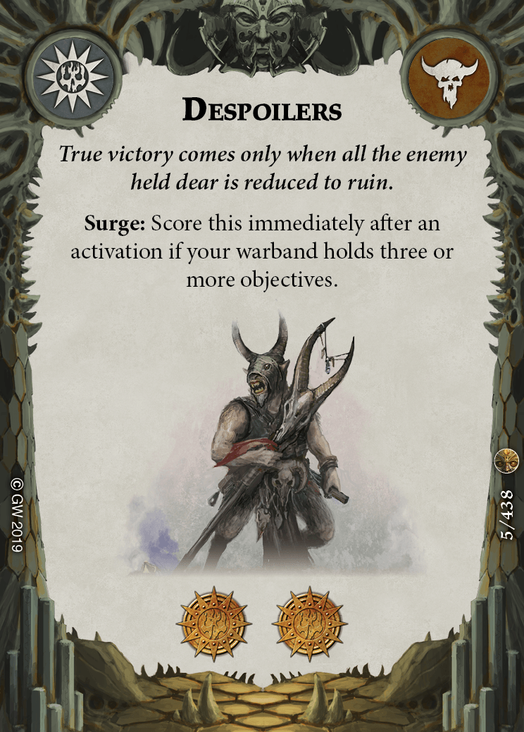Despoilers card image - hover