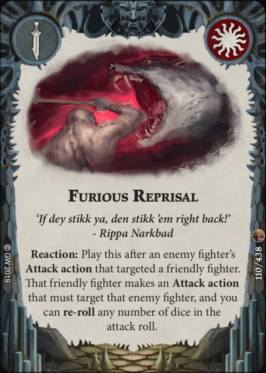 Furious Reprisal card image - hover