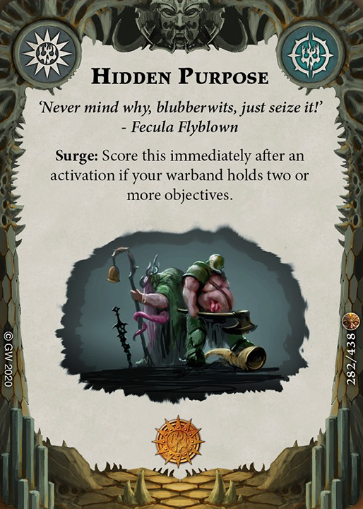 Hidden Purpose card image - hover