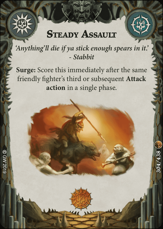 Steady Assault card image - hover