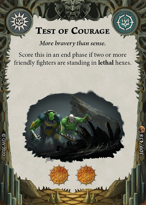 Test of Courage card image - hover