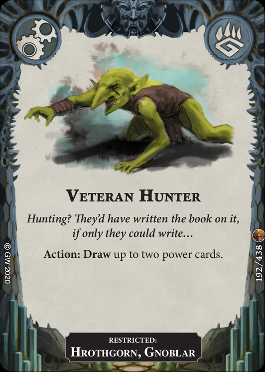Veteran Hunter card image - hover
