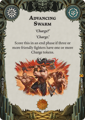 Advancing Swarm card image - hover