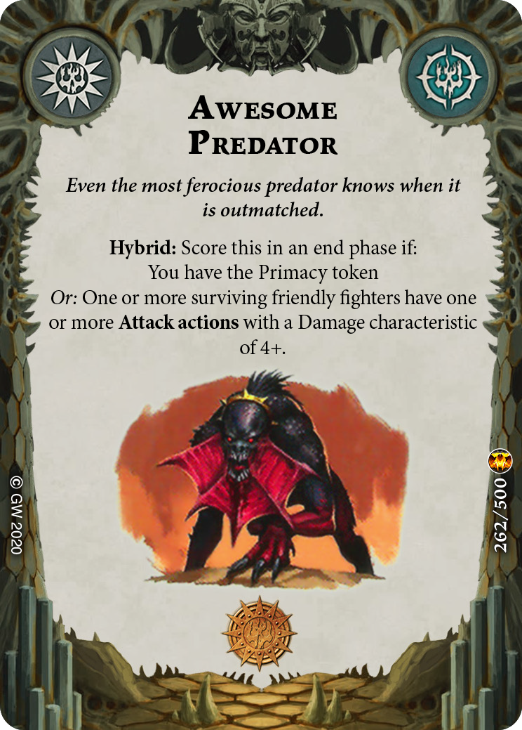 Awesome Predator card image - hover