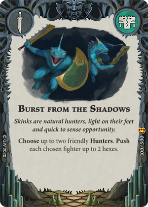 Burst from the Shadows card image - hover