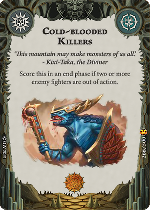 Cold-blooded Killers card image - hover