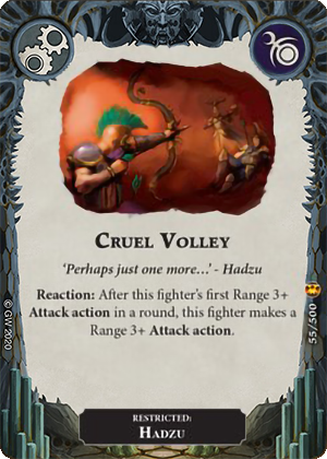 Cruel Volley card image - hover