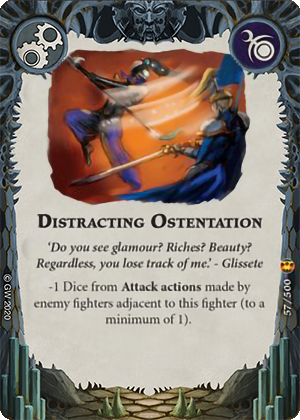 Distracting Ostentation card image - hover
