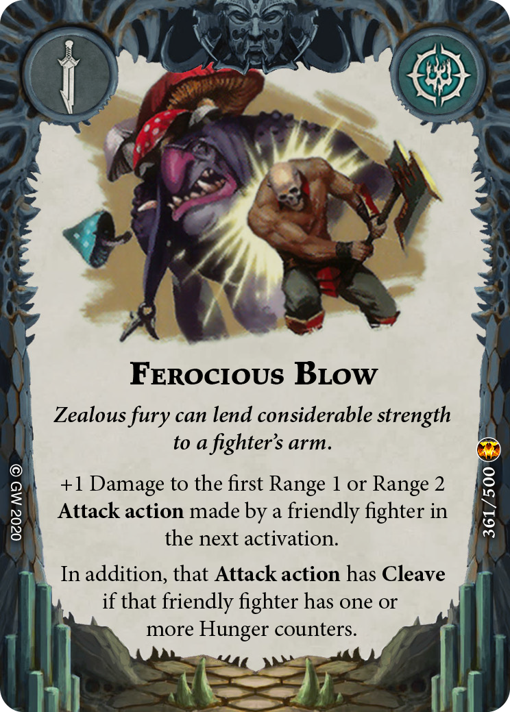 Ferocious Blow card image - hover
