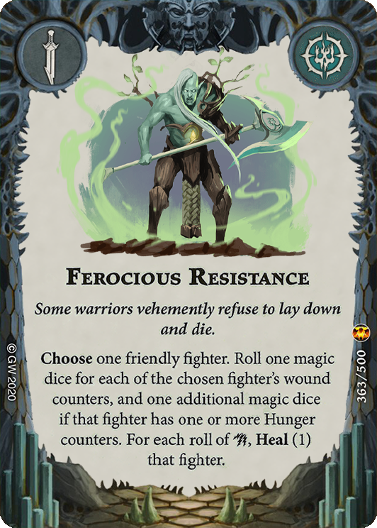 Ferocious Resistance card image - hover