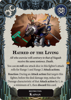Hatred of the Living card image - hover