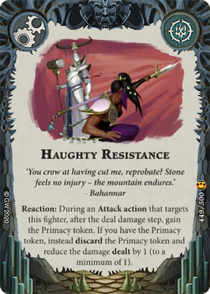 Haughty Resistance card image - hover