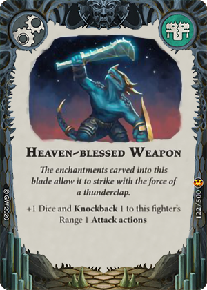 Heaven-blessed Weapon card image - hover