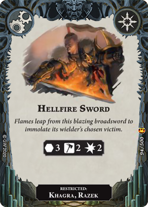 Hellfire Sword card image - hover