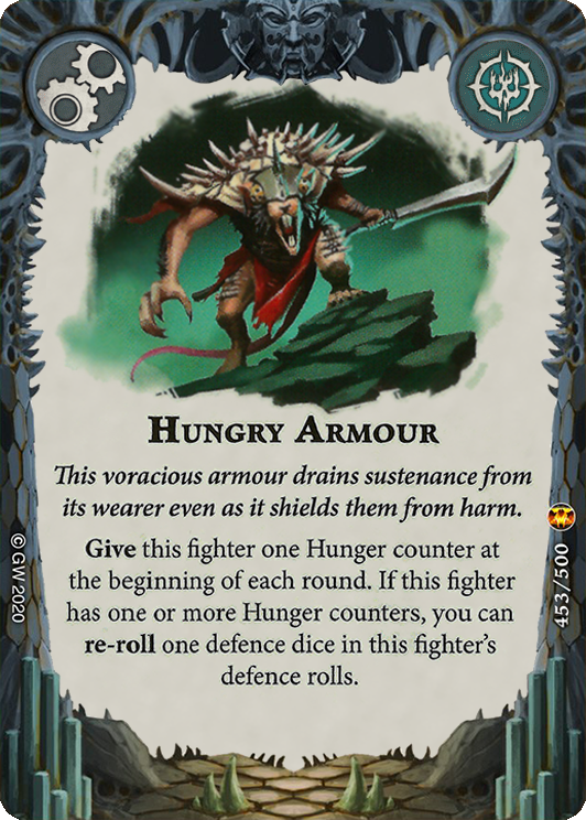 Hungry Armour card image - hover