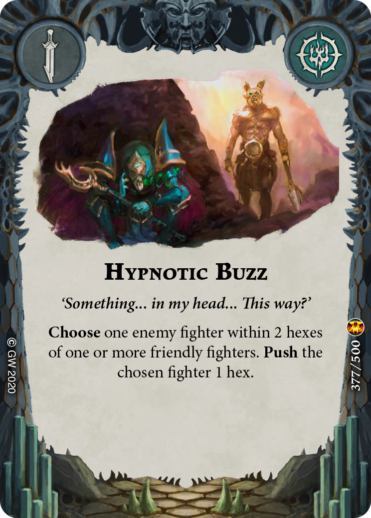 Hypnotic Buzz card image - hover