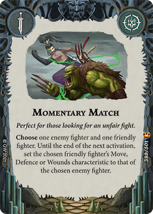 Momentary Match card image - hover