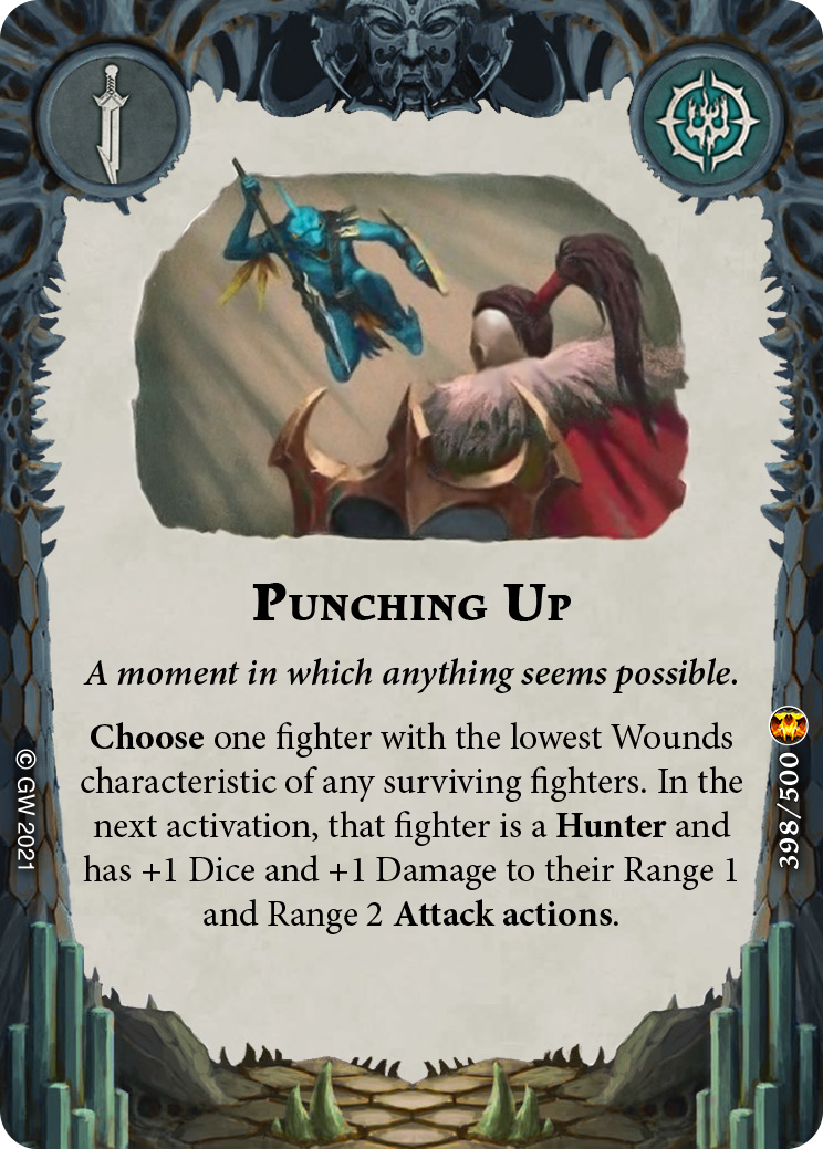 Punching Up card image - hover