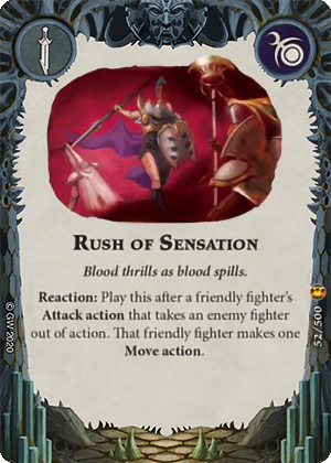 Rush of Sensation card image - hover
