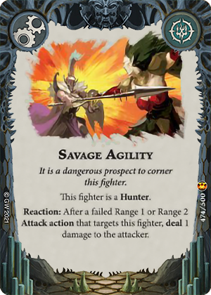 Savage Agility card image - hover