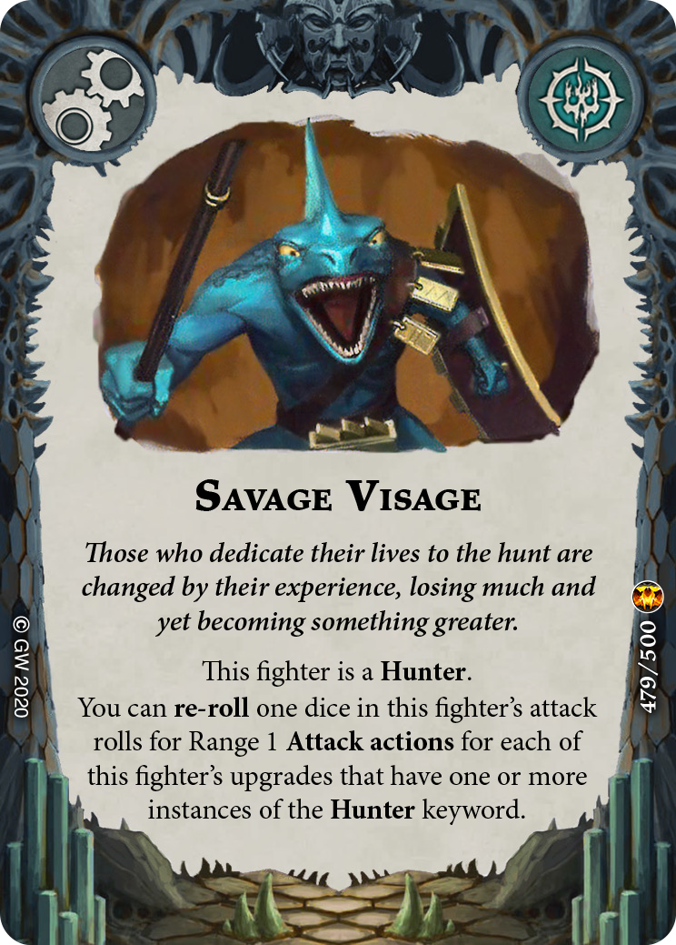 Savage Visage card image