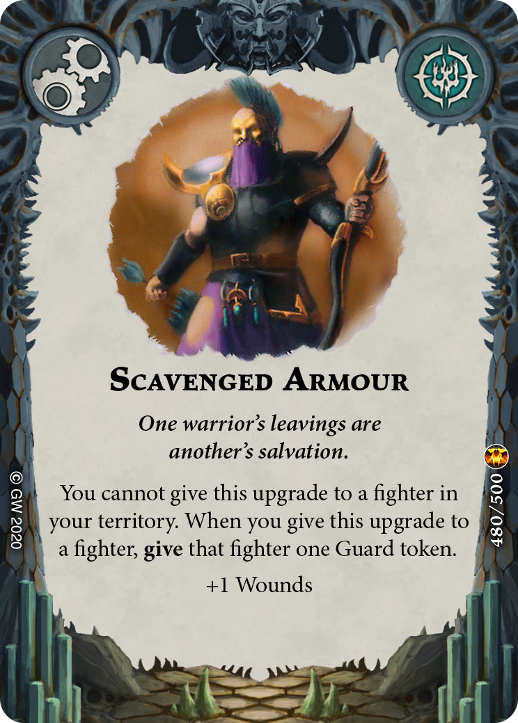 Scavenged Armour card image - hover