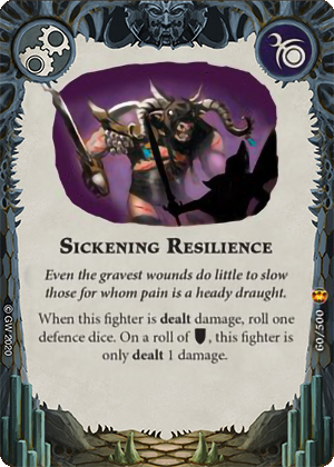 Sickening Resilience card image - hover