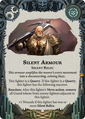 Silent Armour card image - hover