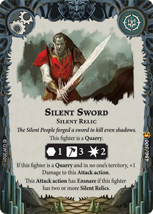 Silent Sword card image - hover