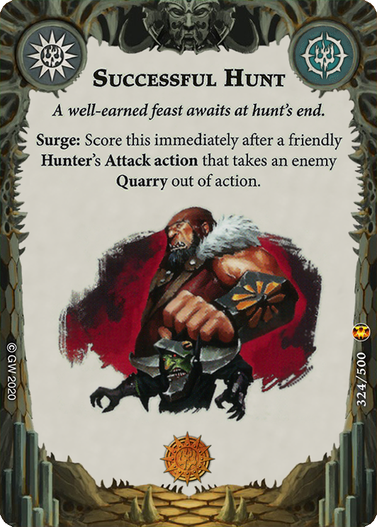 Successful Hunt card image - hover