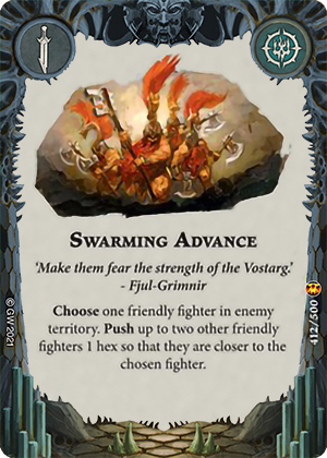 Swarming Advance card image - hover