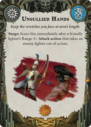 Unsullied Hands card image - hover