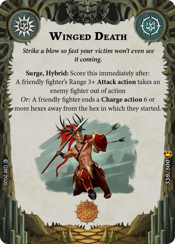 Winged Death card image - hover