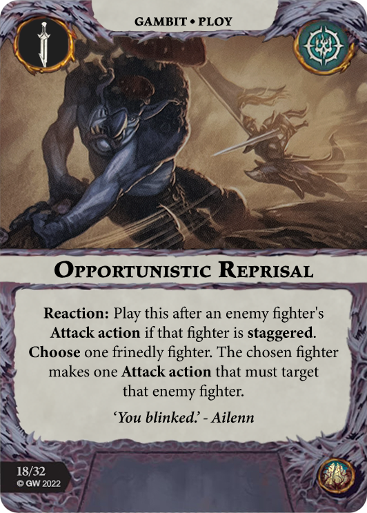 Opportunistic Reprisal card image - hover