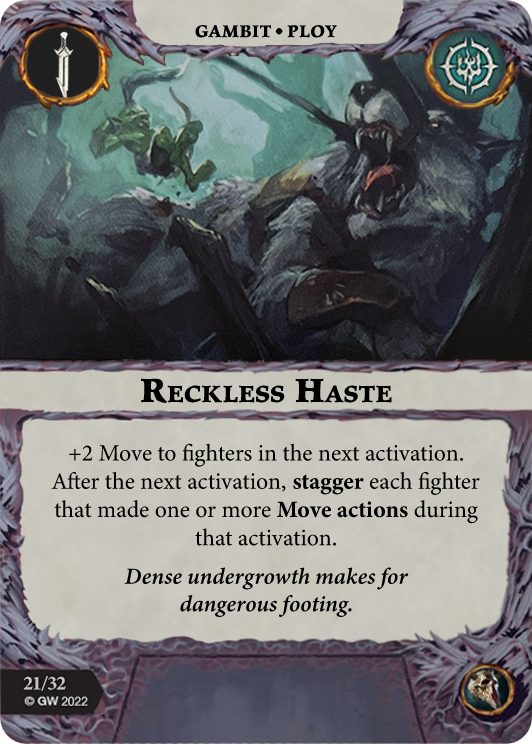 Reckless Haste card image - hover