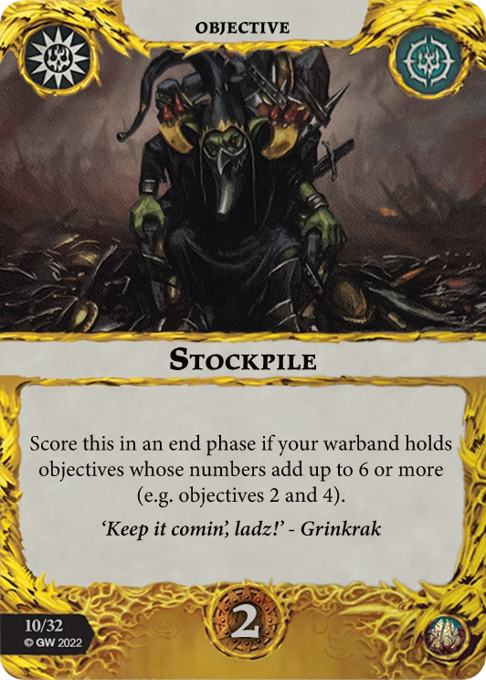 Stockpile card image - hover