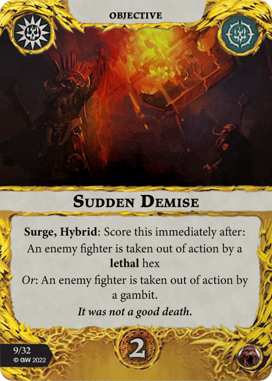Sudden Demise card image - hover