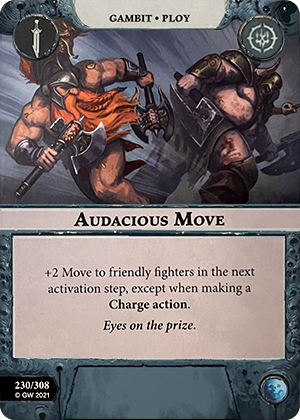 Audacious Move card image - hover