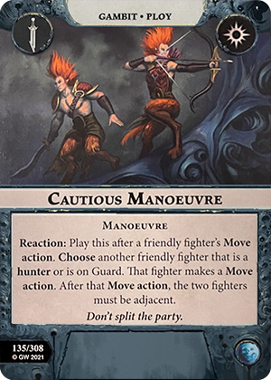 Cautious Manoeuvre card image - hover