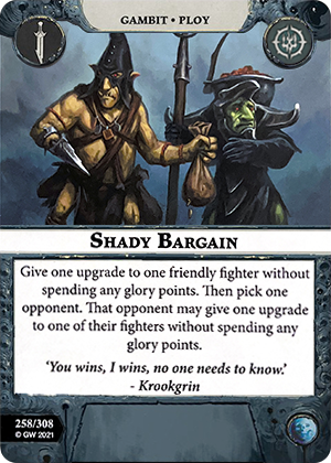 Shady Bargain card image - hover