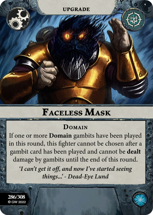 Faceless Mask card image - hover