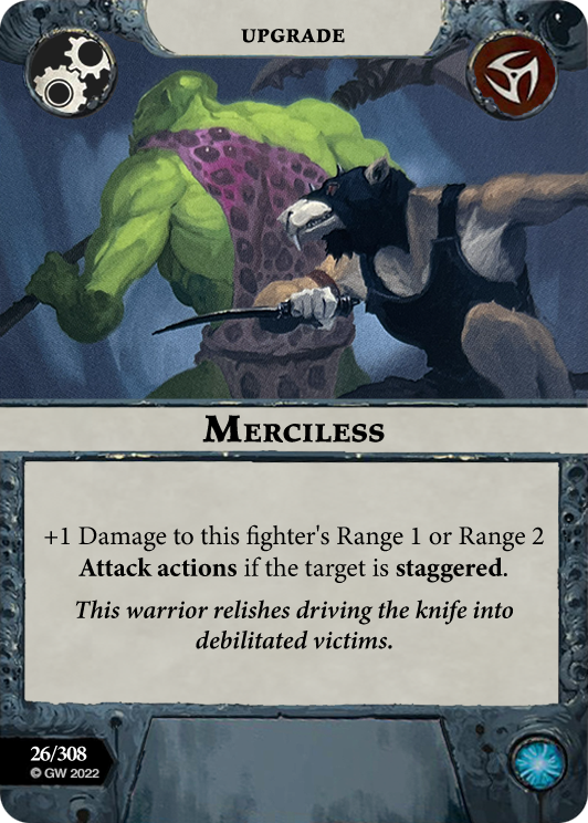 Merciless card image - hover