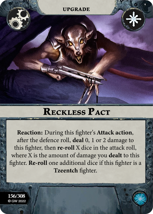 Reckless Pact card image - hover