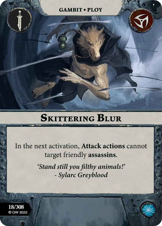 Skittering Blur card image - hover