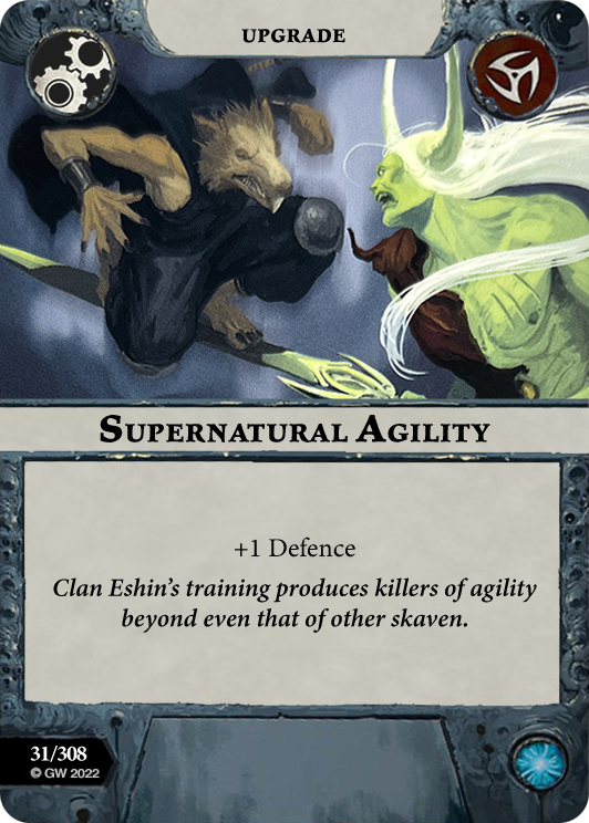 Supernatural Agility card image - hover